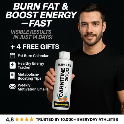 Liquid Carnitine 3000 for Metabolism and Fat Burning